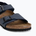 Detské sandále BIRKENSTOCK New York Birkibuc Narrow navy 7