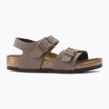 Detské sandále BIRKENSTOCK New York Birkibuc Narrow mocha 9