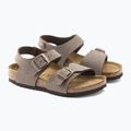 Detské sandále BIRKENSTOCK New York Birkibuc Narrow mocha 10