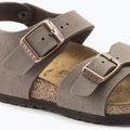 Detské sandále BIRKENSTOCK New York Birkibuc Narrow mocha 13