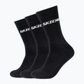 Ponožky Skechers Cushioned Long Tennis 3 pairs black