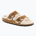 Šľapky BIRKENSTOCK Arizona Shearling SL Narrow mink 8