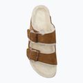 Šľapky BIRKENSTOCK Arizona Shearling SL Narrow mink 5