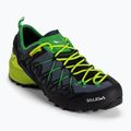 Salewa pánska prístupová obuv Wildfire Edge navy blue/yellow 00-0000061346