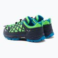 Salewa Wildfire detské trekové topánky modro-zelené 00-0000064007 3