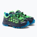 Salewa Wildfire detské trekové topánky modro-zelené 00-0000064007 5