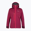 Salewa dámska bunda do dažďa Sella Responsive bordová 00-0000027879 7