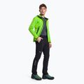 Salewa pánska fleecová mikina Agner Hybrid PL/DST FZ Hoody zelená 00-0000027371 2