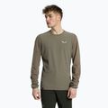 Salewa pánske trekingové tričko Lavaredo Hemp Print brown 00-0000028062