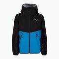 Salewa Aqua PTX detská bunda do dažďa čierno-modrá 00-0000028120