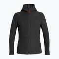 Pánska trekingová mikina Salewa Sarner 2L Wool Fz Hoody black out