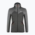 Salewa pánska fleecová mikina Puez Melange PL FZ Hoody šedá 00-0000027386 6