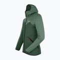 Pánska fleecová mikina Salewa Puez Melange PL FZ Hoody zelená 00-0000027386 2