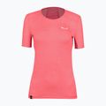 Salewa Puez Graphic 2 Dry dámske trekové tričko ružové 00-0000027400