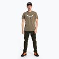 Pánske trekingové tričko Salewa Solidlogo Dry khaki 00-0000027018 2