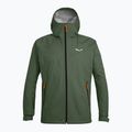 Salewa pánska bunda do dažďa Puez Aqua 3 PTX zelená 00-0000024545 5