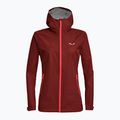 Salewa dámska bunda do dažďa Puez Aqua 3 PTX burgundy 00-0000024546 3