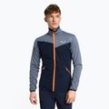 Pánska fleecová mikina Salewa Puez Hybrid PL FZ navy-grey 00-0000027388