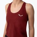 Salewa dámske lezecké tričko Lavaredo Hemp Crop Tank červené 00-0000028369 3