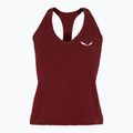 Salewa dámske lezecké tričko Lavaredo Hemp Crop Tank červené 00-0000028369 5