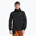 Salewa pánska softshellová bunda Sella DST black 00-0000028468