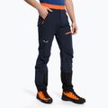 Salewa pánske softshellové nohavice Sella DST Lights navy blue 00-0000028474