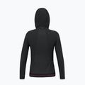 Dámska trekingová mikina Salewa Pedroc PL Hooded black out 2