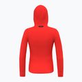Salewa dámska trekingová mikina Agner Polarlite s kapucňou červená 00-0000028558 7