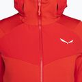 Salewa dámska trekingová mikina Agner Polarlite s kapucňou červená 00-0000028558 3