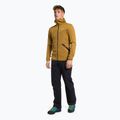 Salewa pánska fleecová mikina Puez Melange PL FZ Hoody hnedá 00-0000027386 2