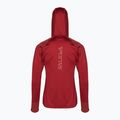 Salewa dámska fleecová mikina Agner Hybrid PL/DST FZ Hoody dark red 00-0000027372 2