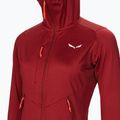 Salewa dámska fleecová mikina Agner Hybrid PL/DST FZ Hoody dark red 00-0000027372 3