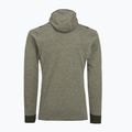 Pánska trekingová mikina Salewa Puez 2 Dry Hood FZ dark olive melange 2