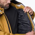 Pánska  bunda do dažďa Salewa Fanes 3L Ptx Hemp 2/1 Parka golden brown int.7020 7