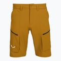 Pánske trekingové šortky Salewa Puez DST Cargo golden brown