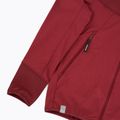 Detská trekingová mikina Salewa Agner Melange PL FZ Hoody syrah 4