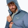 Salewa pánska trekingová mikina Puez Waffle Hyb PL HD java blue 5