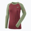 Dámske bežecké tričko LongsleeveDYNAFIT Alpine Pro burgundy 4