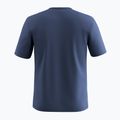 Pánske tričko Salewa Solidlogo Dry dark denim 2