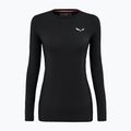 Dámske termo tričko longsleeve Salewa Cristallo Warm AMR black out