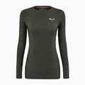 Dámska termoakčná mikina Salewa Cristallo Warm AMR dark olive