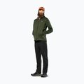 Pánska trekingová mikina Salewa Puez Rocca Polarlite Hood dark olive 2