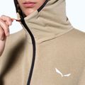 Dámska trekingová mikina Salewa  Agner Hemp 2 Hooded quicksand 4