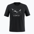 Pánske tričko Salewa Eagle Geometric black out