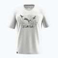 Pánske tričko Salewa Eagle Geometric T-shirt optical white