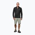 Pánska trekingová mikina Salewa Puez Cammio Polarlite Half Zip Black Out 2