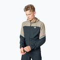 Pánska bežecká bunda DYNAFIT Alpine Wind rock khaki