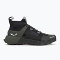 Pánske nástupové topánky Salewa Wildfire Nxt Knit onyx / dark olive 2