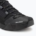 Pánske nástupové topánky Salewa Wildfire Nxt Knit onyx / dark olive 7