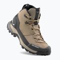 Dámske trekové topánky Salewa Puez Leather Mid Ptx quicksand/onyx 5